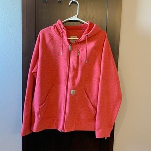 Adorable and soft CARHARTT zip up 😍